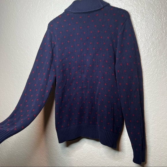 Men’s Merona Button Down Navy Cardigan Sweater - Picture 3 of 10